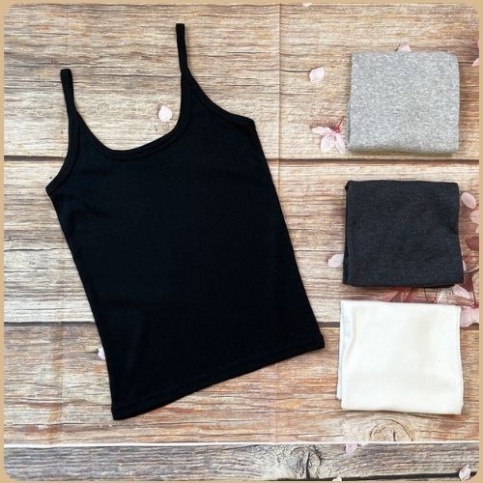 Áo 3 lỗ 2 dây nữ vải mịn co giản,Áo 2 dây nữ thun thoải mái có BIGSIZE