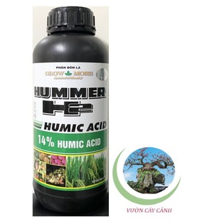 Hummer h2 14% humic acid - phân bón lá grow more - #226a# 1 lít