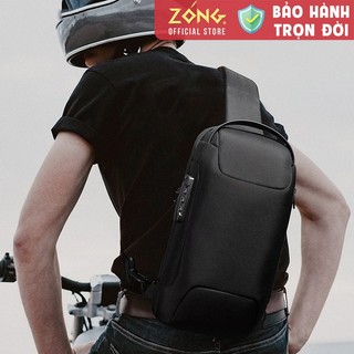 Túi đeo chéo nam có khóa số chống trộm - BANGE RIDER - ZÓNG®