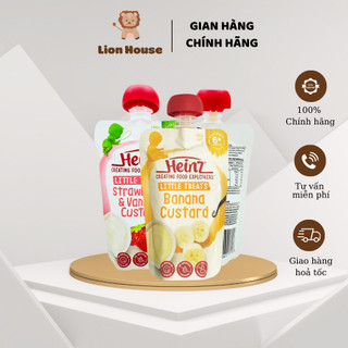 Váng sữa hoa quả nghiền Heinz Úc cho bé từ 6 tháng
