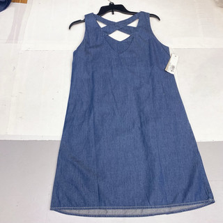 Đầm jeans dáng suông