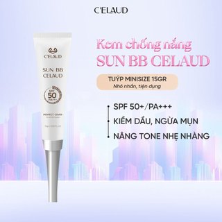 Kem Chống Nắng Nâng Tone Celaud Minisize Dùng Trãi Nghiệm, Kháng Nước Tuyệt Đối Cho Da Mặt