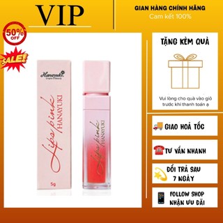 Son dưỡng môi hanayuki giúp giảm thâm môi giúp môi căng mọng