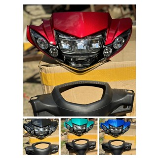 Pha đèn 2 tầng kiểu zibat , lắp cho siris 110 , sirius 50 , tặng kèm chân h4+bóng đemi , lắp bao khít , full keo