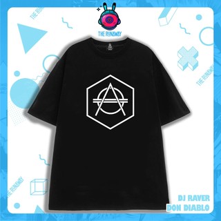 Áo phông Cotton 100% Nam / Nữ  DJ EDM Raver: Don Diablo by The Runaway