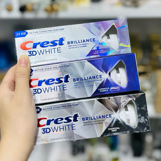 Kem đánh răng Crest 3D White Brilliance Vibrant Peppermint 110g
