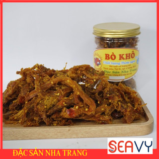 🐂🌶️ Khô bò xé sợi, thơm ngon dai dai cay cay, đặc sản Nha Trang, 500 gram - Seavy 🐂🌶️