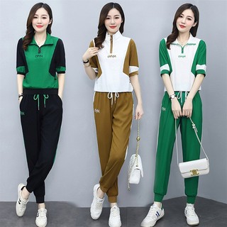 Bộ thể thao trung niên B95 - Set đồ thể dục trung tuổi - Quần áo thời trang trung niên cho mẹ, trung tuổi giá rẻ Bigsize