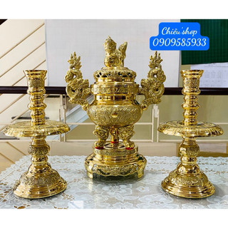BỘ ĐỈNH LƯ ĐỒNG CAO 28cm