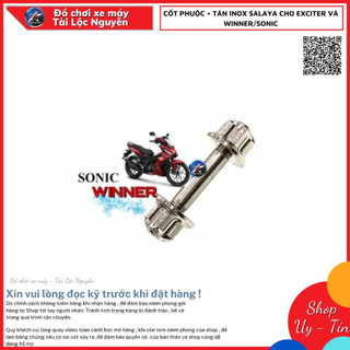 Cốt phuộc + tán inox salaya cho exciter và winner/sonic
