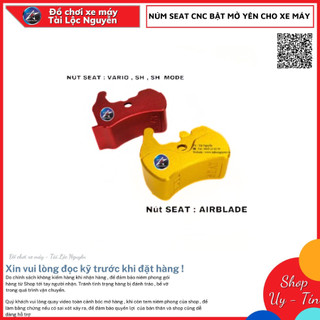 NÚM SEAT CNC BẬT MỞ YÊN CHO XE MÁY
