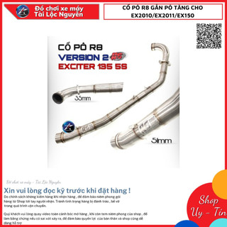 CỔ PÔ R8 GẮN PÔ TĂNG CHO EX2010/EX2011/EX150