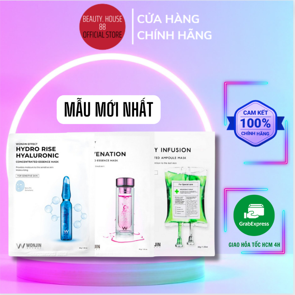 [Wonjin] Mặt Nạ Siêu Dưỡng Phục Hồi Làn Da Wonjin Effect - Loại Lẻ 1 miếng