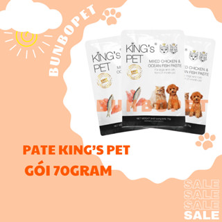 Pate King's Pet Gói 70g - Pate Cho Mèo King Pet