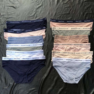 (BIGSIZE 70-120kg) Quần lót thun gân cạp chữ NAUTICA