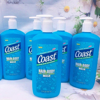 Sữa tắm gội Coast 2 in 1