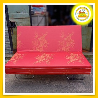 Nệm gòn ép gấp 3 - 1m8 x 2m x 10f, giá rẻ, giao hàng nhanh