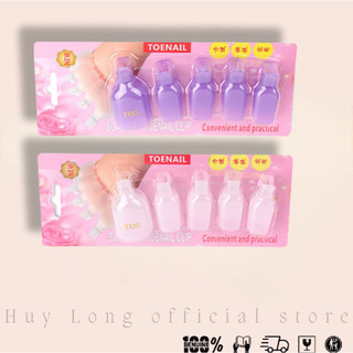 Kẹp ủ phá gel tay ( 10 chiếc), chân ( 5 chiếc)