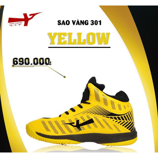 Giày Sao Vàng 301 Yellow - Bóng Chuyền