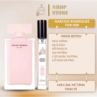 Nước Hoa Nữ Narciso Rodriguez Eau de Parfum chiết 10ml,20ml