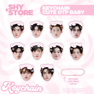 MÓC KHOÁ CUTE OTP - GEMINIFOURTH, PONDPHUWIN, JOONGDUNK | SHYSTORE