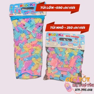 Đồ chơi lego xếp hình sáng tạo,lắp ráp mầm non phát triển trí tuệ ms712