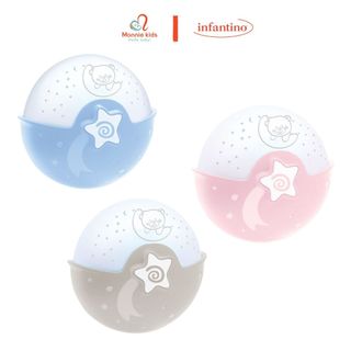 Đèn ngủ cho bé sơ sinh Infantino 3in1 chiếu sao hẹn giờ thông minh cho trẻ - Monnie Kids