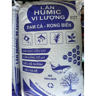 1kg phân lân humic vi lượng đạm cá - rong biển