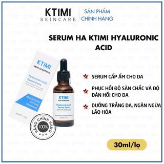 Ktimi serum cấp ẩm hyaluronic acid serum extra