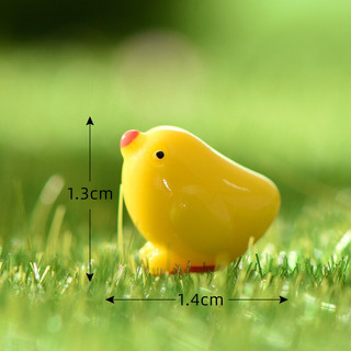 Combo 10 Gà nhỏ , mô hình động vật nhỏ trang trí tiểu cảnh