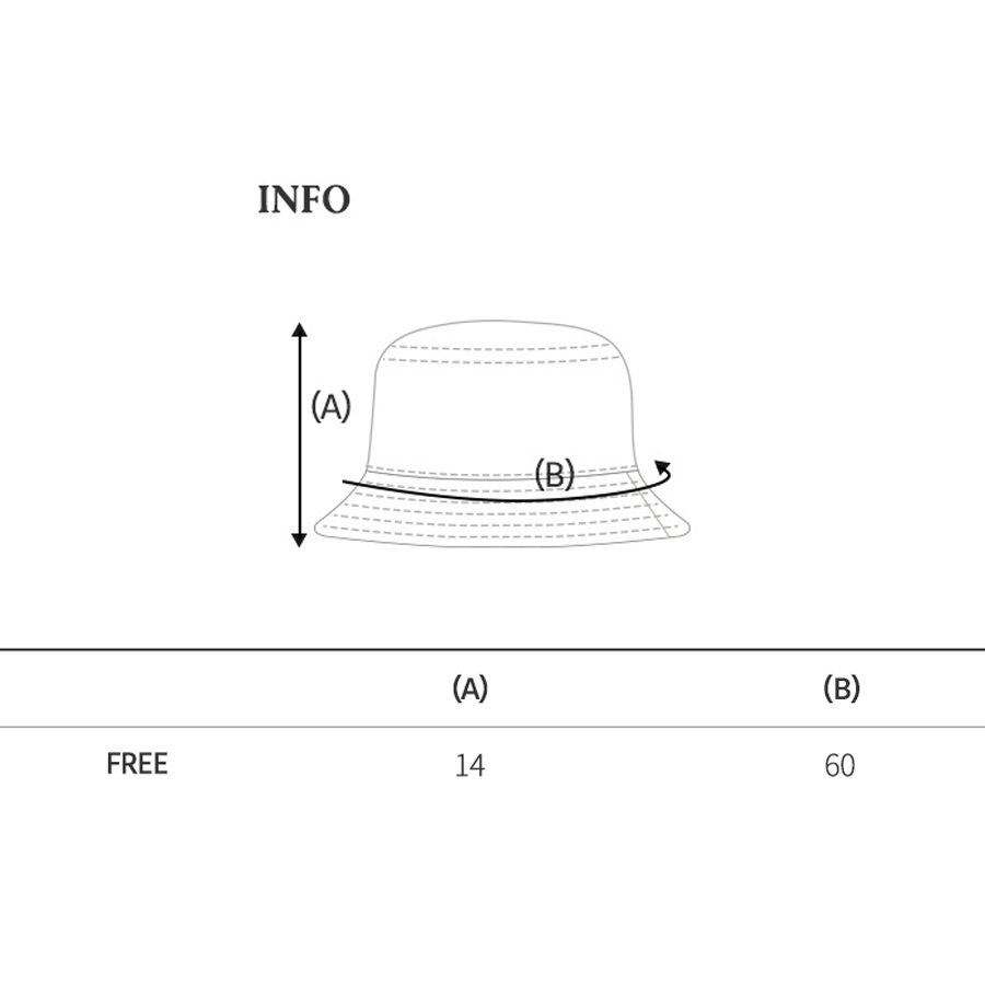 Mũ bucket vành tròn WHO.A.U WHACD2432A họa tiết hai mặt có thể gấp gọn sợi cao cấp sale 92% [Gom Sale -