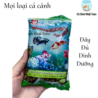 THỨC ĂN SHANGHAI CHO MỌI CÁ CẢNH GÓI 500G PHƯỚC HẢI