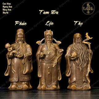 Tam đa phúc lộc thọ - tượng đồng phong thủy