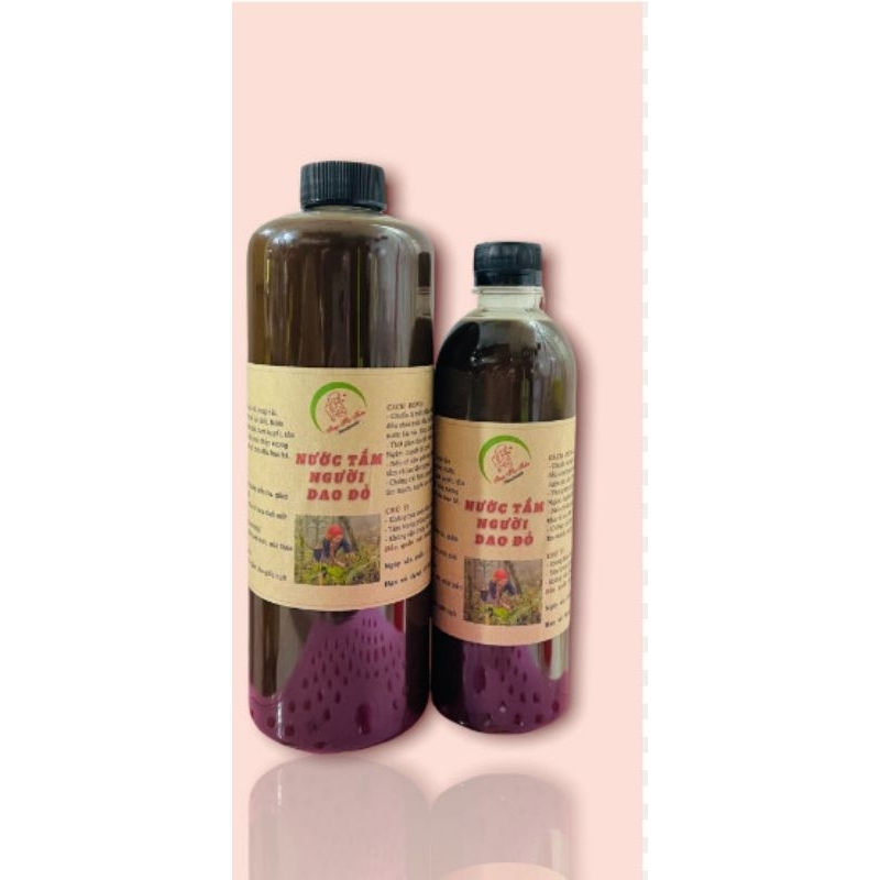 nước tắm dao đỏ