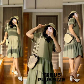 [virusplussize]Đầm babydoll Larina bigsjze giải nhiệt mùa hè