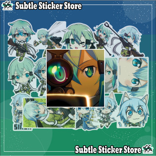 - Set 10/15 Sticker Sinon - Asada Shino anime/light novel Sword Art Online dán trang trí siêu đẹp