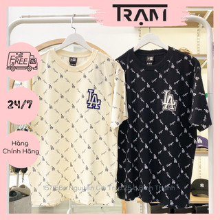 Áo thun new era la b monogram new york yankees kem hot 2024