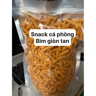 500gr snack cá phồng giòn (Túi zip)
