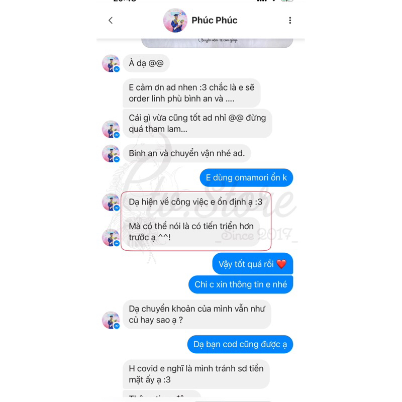 Omamori Sự Nghiệp