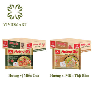 -vifon - miến hoàng gia 2 vị: miến cua hoàng gia, miến thịt bằm hoàng gia - miến vifon hoàng gia