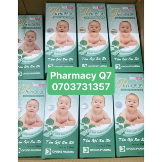 Chai 250ml SỮA TĂM RÔM SẢY PHYTOBEBE CHAI LỚN CÓ VÒI PHYTO BEBE