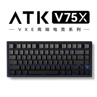  🎯  HOẢ TỐC - CÓ MÃ VIDEO  ATK V75X – Bàn Phím Cơ 3 Mode LED RGB Smart Speed 1ms 