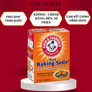 Bột Baking Soda 454g chính hãng Mỹ giúp làm bánh khử mùi diệt khuẩn tẩy rửa chăm sóc da 