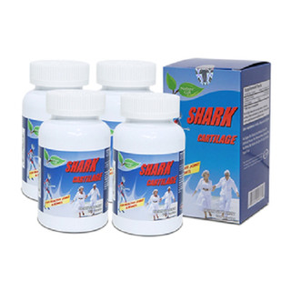 Sụn Cá Mập Shark Cartilage hỗ trợ xương khớp của Mỹ (100 viên/hộp)