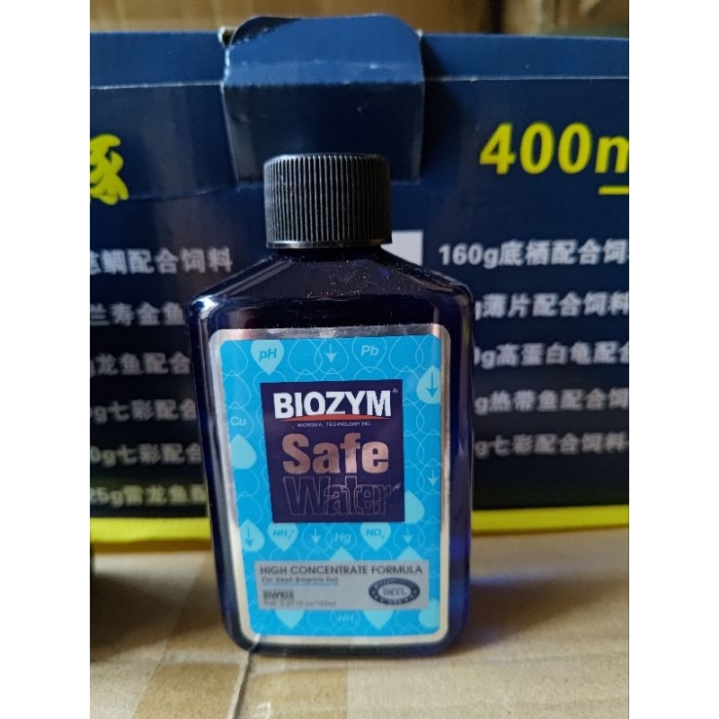 Biozym Safe Water  - khử clo - khử ammonia - chống shock giảm tress