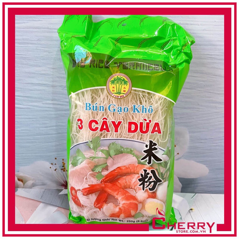 Bún gạo khô hiệu 3 cây dừa