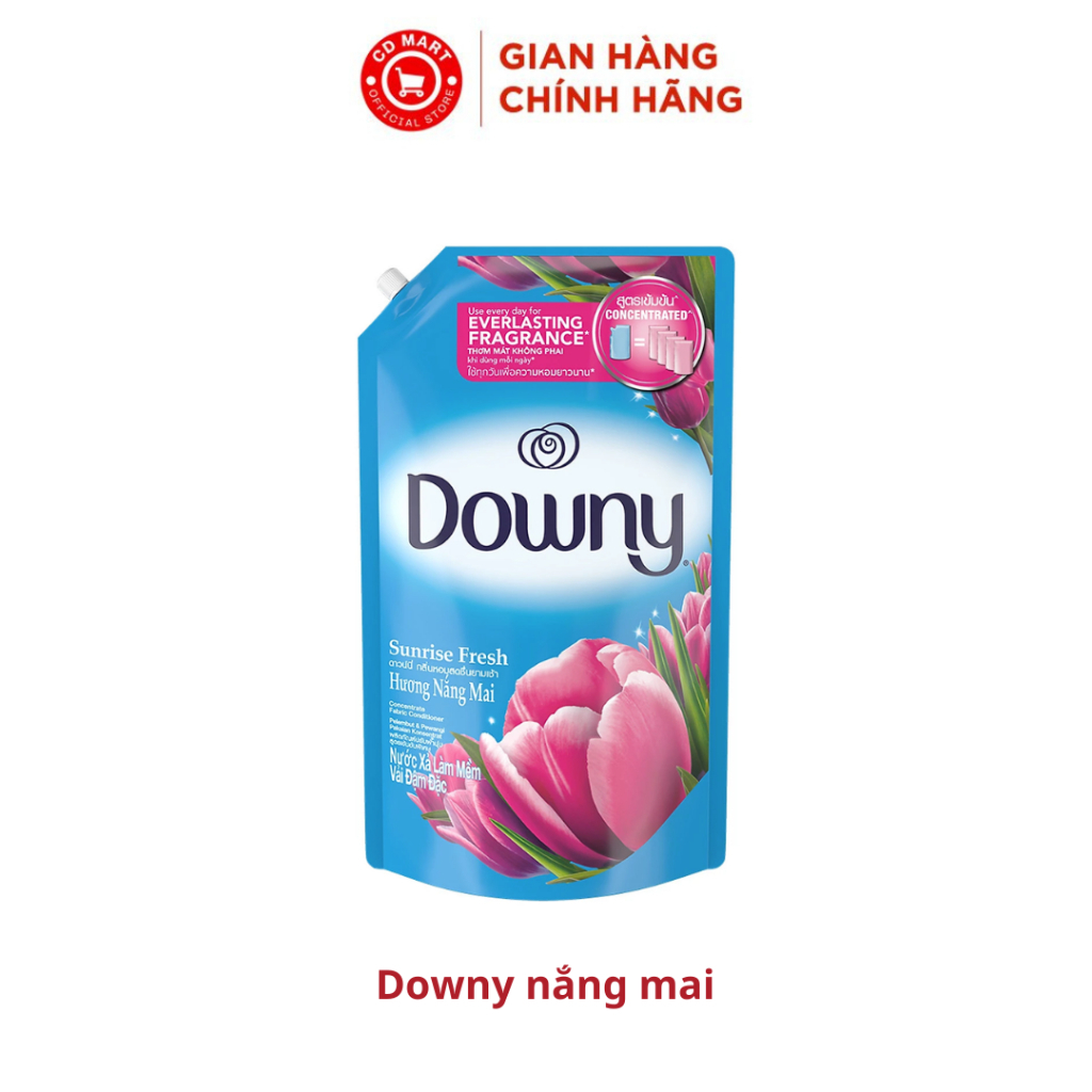Nước xả vải Downy Nắng mai 3L