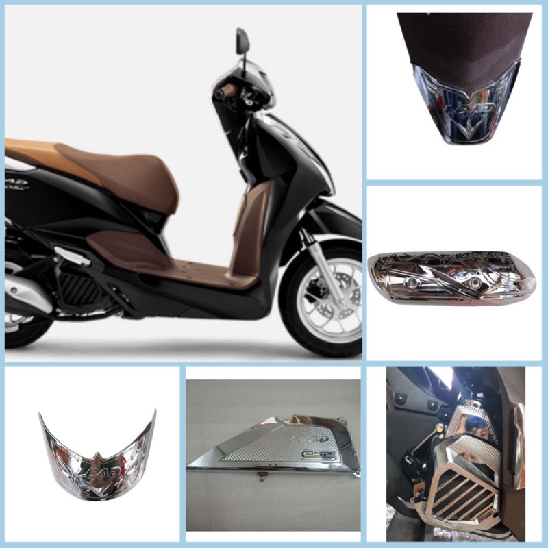 Ốp trang trí lead 2017 - 2021 crom (5 món)