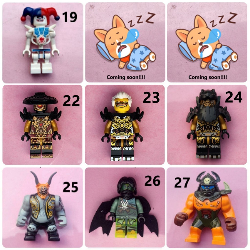 Minifigures Ninjago mẫu 4