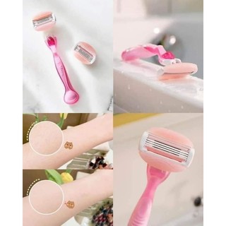 Set 2 dao cạo Venus có đầu bơ dưỡng